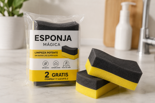 Esponja Mágica de Limpieza + 2 GRATIS